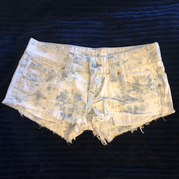 Planet Funk denim shorts - Picture 1 of 4